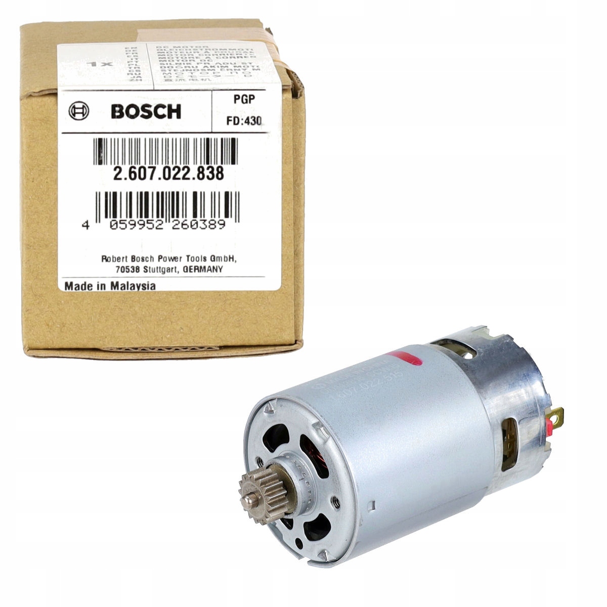 Motor 10,8 V Bosch GSR10,8 V, GSR10,8 V-LI, GSRV-LIQ